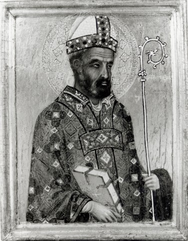 Anonimo — Niccolò di Segna - sec. XIV - Santo vescovo — insieme